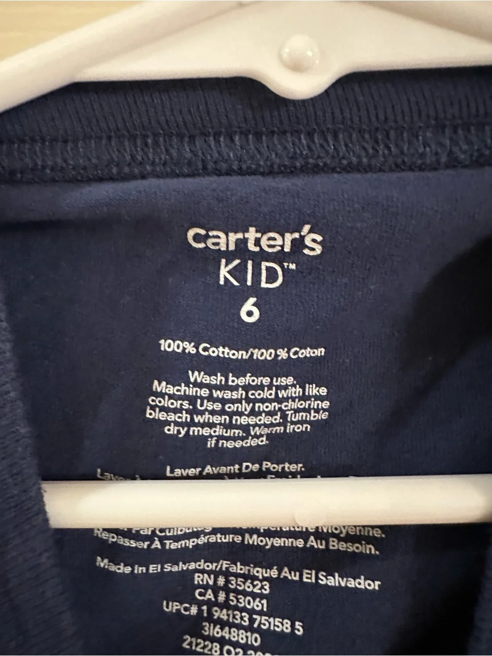 Carters short sleeve